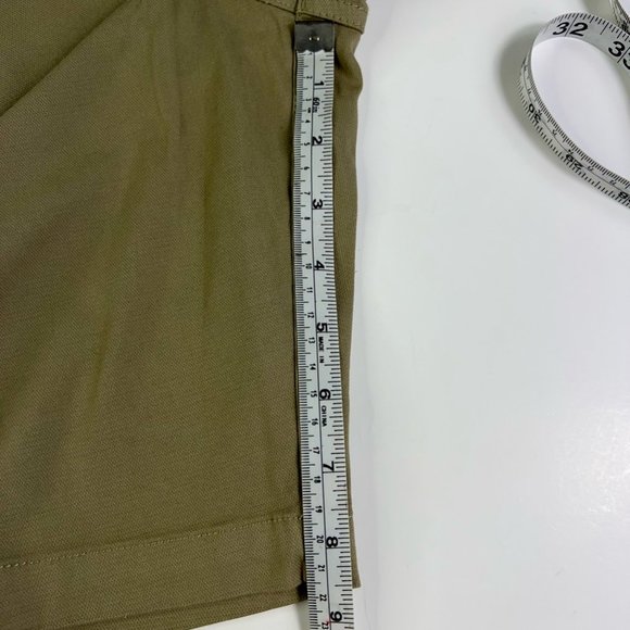 Reyn Spooner Mens Chinos Shorts Khaki Tan Herringbone Flat Front Pockets 40 New - Picture 8 of 12